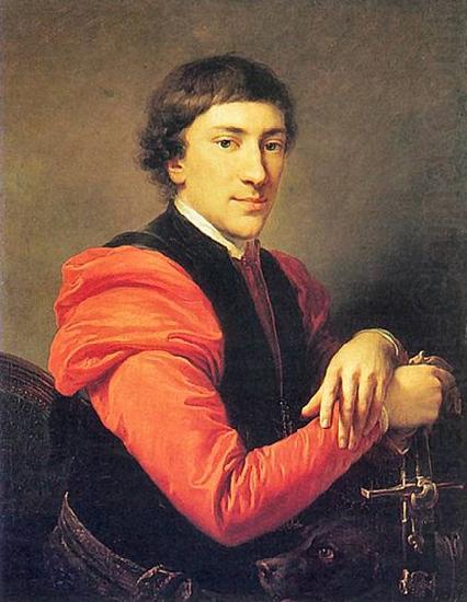 Portrait of Pawel Grabowski., Johann-Baptist Lampi the Elder